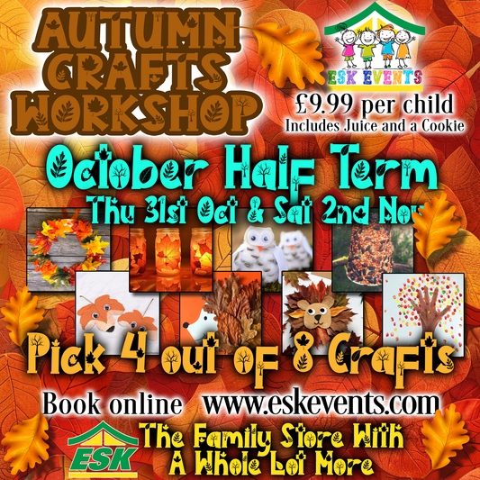 Autumn Crafts workshop